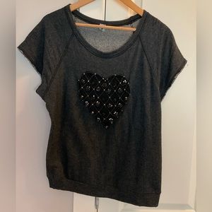 Twinset Le Coeur Short Sleeve sweatshirt